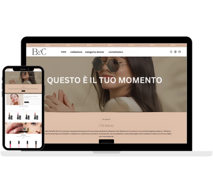 Negozio Dropshipping Shopify personalizzato